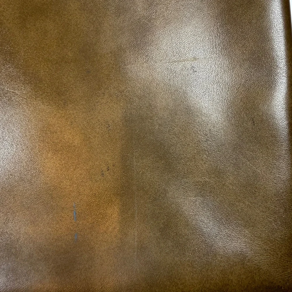Vtg Hazel McDonnell Douglas Astronautics Co Leather Portfolio Case Document Bag